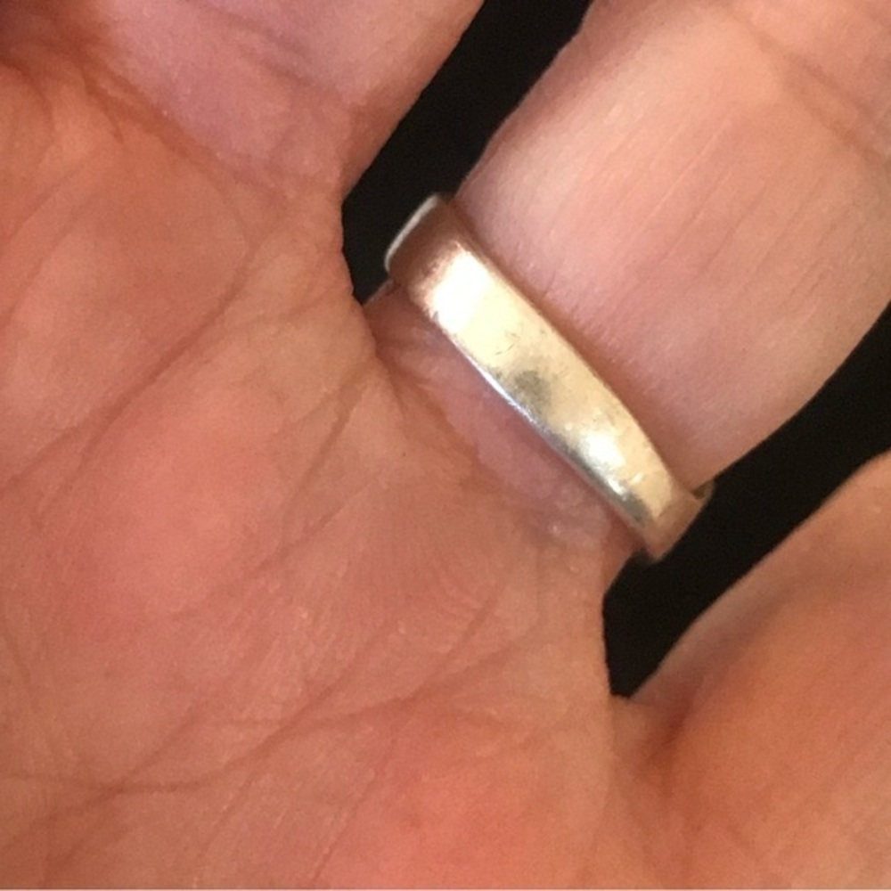Handmade Sterling Pink Tourmaline Ring with 18K Accents - Picture 4 of 5
